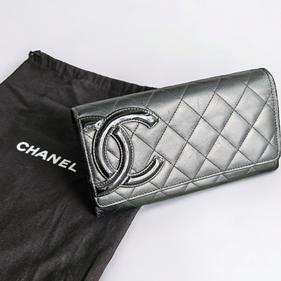 Authentic Chanel Cambon Wallet. Bought at a CHANEL in Paris! Stamp code listed - Picture 4 of 9